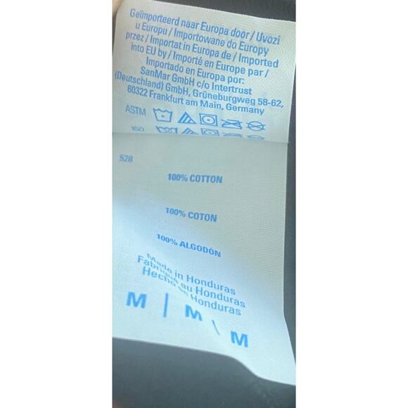 NWT Port & Company Mens Size Medium MLK Day T-Shirt Dream Patriotic Short Sleeve - Picture 4 of 5